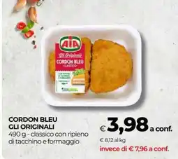 Coop CORDON BLEU GLI ORIGINALI offerta
