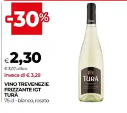 Coop VINO TREVENEZIE FRIZZANTE IGT TURÀ offerta