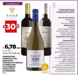 Coop VERMENTINO MARMATO DOC offerta