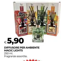 Coop DIFFUSORE PER AMBIENTE MAGIC LIGHTS offerta