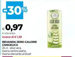Coop BEVANDA ZERO CALORIE L’ANGELICA offerta