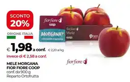 Coop Mele Morgana Fior Fiore Coop offerta