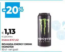 Coop BEVANDA ENERGY DRINK MONSTER offerta