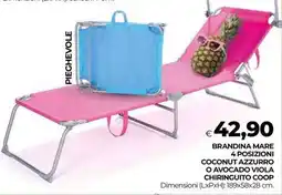 Coop BRANDINA MARE 4 POSIZIONI offerta