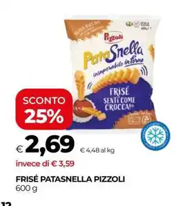 Coop FRISÉ PATASNELLA PIZZOLI offerta
