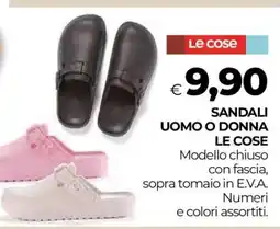 Coop SANDALI UOMO O DONNA LE COSE offerta
