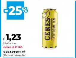 Coop BIRRA CERES C'È offerta