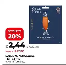 Coop Salmone Norvegese Fish & Fine offerta