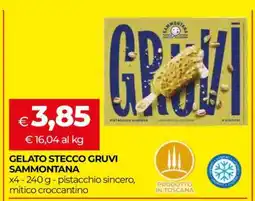 Coop Gelato Stecco Gruvi Sammontana offerta