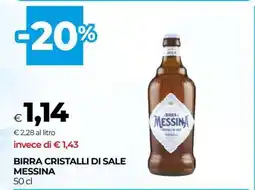 Coop BIRRA CRISTALLI DI SALE MESSINA offerta