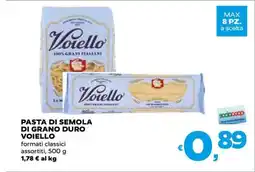 Coop PASTA DI SEMOLA DI GRANO DURO VOIELLO offerta