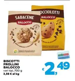 Coop BISCOTTI FROLLINI BALOCCO offerta
