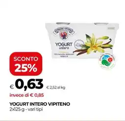 Coop Yogurt Intero Vipiteno offerta