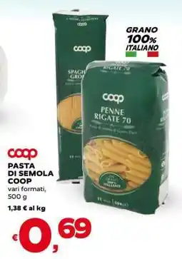 Coop Pasta di Semola Coop offerta