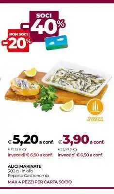 Coop Alici Marinate offerta