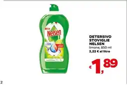 Coop DETERSIVO STOVIGLIE NELSEN offerta
