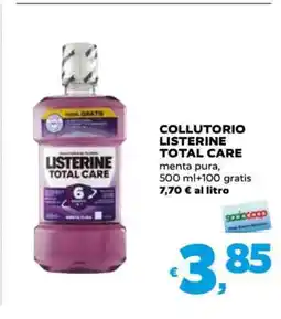 Coop COLLUTORIO LISTERINE TOTAL CARE offerta