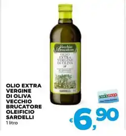 Coop OLIO EXTRA VERGINE DI OLIVA VECCHIO BRUCATORE OLEIFICIO SARDELLI offerta