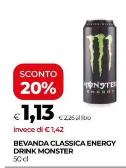 Coop BEVANDA CLASSICA ENERGY DRINK MONSTER offerta