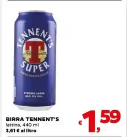 Coop BIRRA TENNENT’S offerta