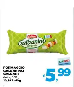 Coop Formaggio Galbanino Galbani offerta