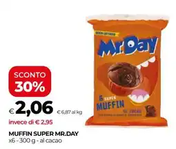 Coop MUFFIN SUPER MR.DAY offerta
