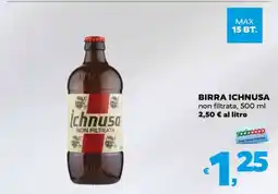 Coop BIRRA ICHNUSA offerta