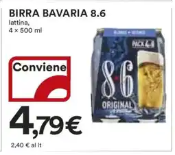 Coop Birra Bavaria 8.6 offerta