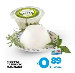 Coop RICOTTA CASEIFICIO MANCIANO offerta