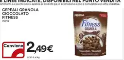 Coop CEREALI GRANOLA CIOCCOLATO FITNESS offerta