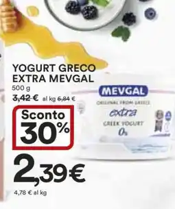 Coop YOGURT GRECO EXTRA MEVGAL offerta