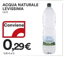 Coop Acqua Naturale Levissima offerta
