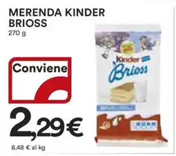 Coop MERENDA KINDER BRIOSS offerta