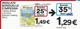 Coop INSALATE BONDUELLE S’IMPEGNA offerta