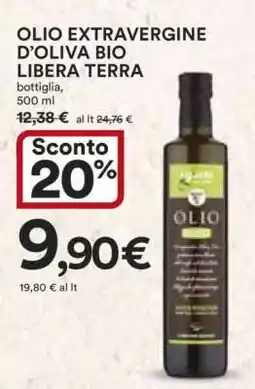 Coop OLIO EXTRAVERGINE D’OLIVA BIO LIBERA TERRA offerta