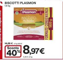 Coop Biscotti Plasmon offerta