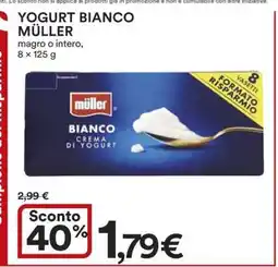 Coop YOGURT BIANCO MÜLLER offerta