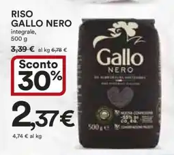 Coop RISO GALLO NERO offerta