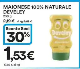 Coop MAIONESE 100% NATURALE DEVELEY offerta