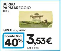 Coop BURRO PARMAREGGIO offerta