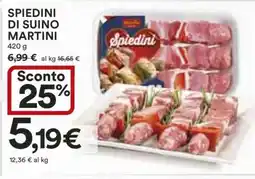 Coop SPIEDINI DI SUINO MARTINI offerta