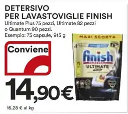 Coop Detersivo per Lavastoviglie Finish offerta
