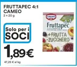 Coop FRUTTAPEC 4:1 CAMEO offerta