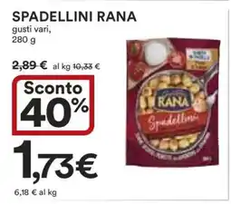 Coop Spadellini Rana offerta