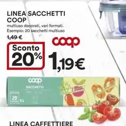 Coop LINEA SACCHETTI COOP offerta
