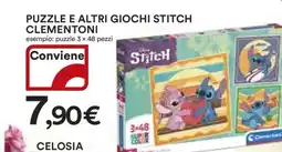 Coop PUZZLE E ALTRI GIOCHI STITCH CLEMENTONI offerta