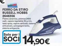 Coop FERRO DA STIRO RUSSELL HOBBS 2648356 offerta