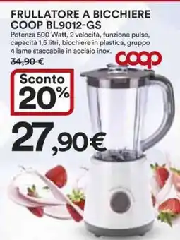 Coop FRULLATORE A BICCHIERE COOP BL9012-GS offerta