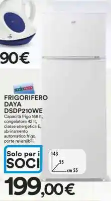 Coop FRIGORIFERO DAYA DSDP210WE offerta