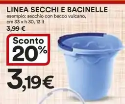 Coop LINEA SECCHI E BACINELLE offerta